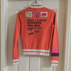 Vintage Style Orange Women's Jersey